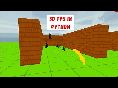 A 3D FPS (First-Person Shooter) Game in Python with Ursina Engine