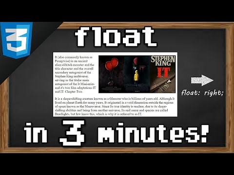 Learn CSS float in 3 minutes 🎈