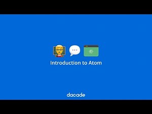 Introduction to Atom - Development Tools - Web Development 101 - dacade