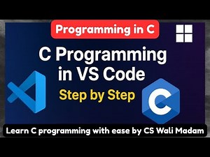 C Programming Setup in VS Code | Install, Run & Debug C Programs | Beginner Friendly Tutorial