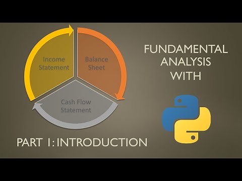 Fundamental (Financial statements) analysis with Python - Introduction