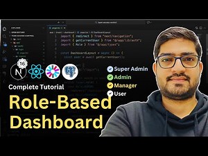 Build Role-Based Dashboard with React 19 & Next.js 16 | Authentication & Authorization