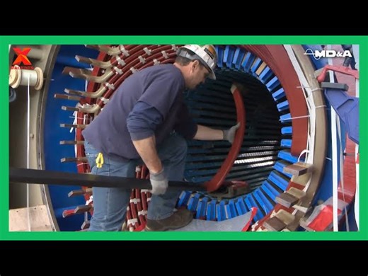 High Voltage Electric Motor Rewinding Skills