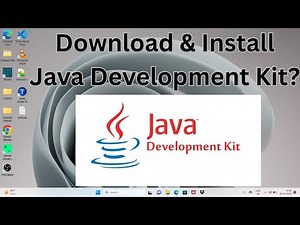 How to Download & Install Java Development Kit in Windows 11?