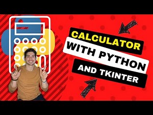 Build a Calculator in Python Using Tkinter! Modern GUI Tutorial #1. Buttons, Text Inputs and Labels!