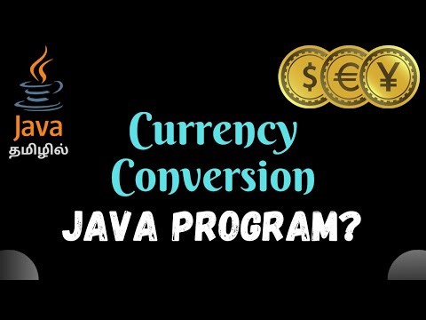 Currency Converter java program | Step-by-Step Tutorial #java #codelogictamil #coding