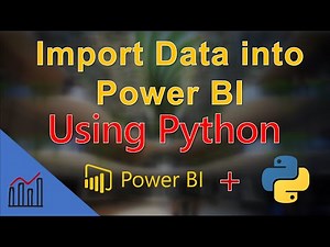 Import Data into Power BI using Python