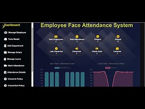 Real-Time Facial Recognition Attendance System for Employees v2 | Source Code