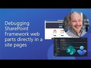 Debugging SharePoint Framework web parts directly in a site pages