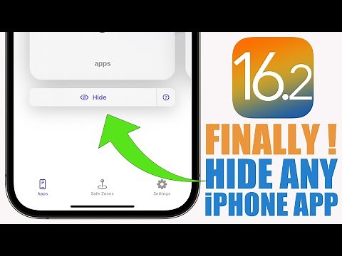 How To HIDE Apps on iPhone from Home Screen & App Library !