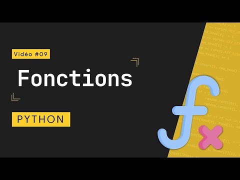 Python #9 : Les fonctions : Qu'est ce qu’une fonction et comment définir et appeler une fonction