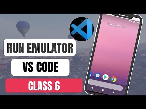 Run flutter project on emulator in VS code (2024) | step-by-step guide