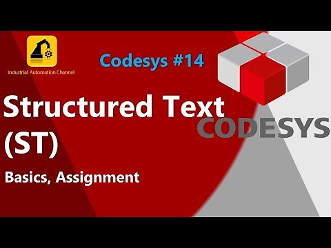 Structured Text (ST) in CODESYS | Basics, Syntax, and Assignment | Tutorial #14