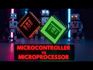📟Difference between Microcontroller Vs Microprocessor [Easily Understand]🪛