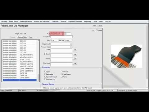 Add PLU on Commander - Ruby CI - Topaz - Ruby 2 Verifone Tutorial