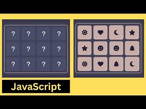 JavaScript Memory Game - How To Create A JavaScript Memory Game Step By Step [ With Source Code ]