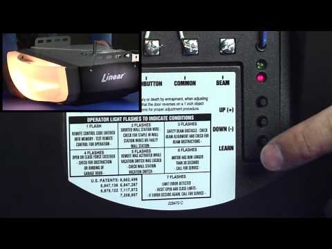 Linear LDCO800: How to Program/Delete Remotes, Transmitters & Keypad codes