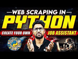 Web Scraping Using Python | Create your own JOB ASSISTANT | Beautifulsoup
