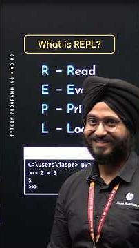 What is REPL in Python? #Python #NesoAcademy #QuickConcepts