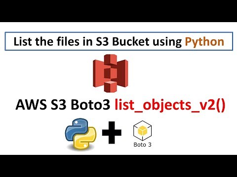 How to list files in S3 using Python | AWS S3 Python Boto3 | Step by step tutorial