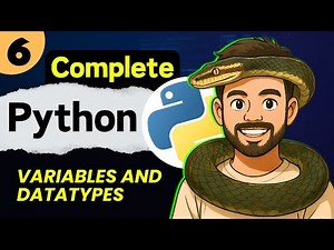 Lec 6: Variables and DataTypes | Python Full Course (2025)