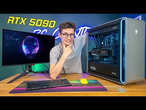 The FASTEST Pre Build Gaming PC Ever.. Right?! 👽 Alienware Area 51 RTX 5090