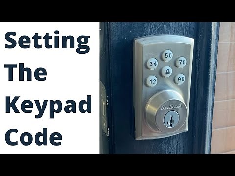 Kwikset Smartcode 888 - How To Program The Keypad