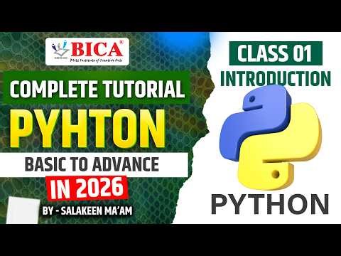 introduction to PYTHON : Interface (Tutorial For beginners) - Python Programming Language