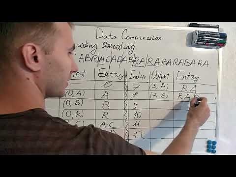 18. LZ78 encoding and decoding with examples.