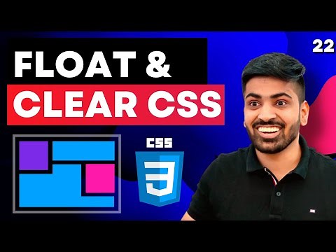 CSS Course | CSS Float & Clear | CSS Overflow | Complete Web Development Course Tutorial 22