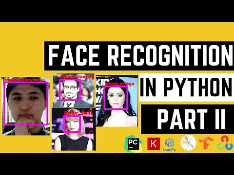 Face Recognition in Python |Real-time | Part 2 | FaceNet, MTCNN, SVM