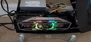 RTX 3070 card working on Alienware Graphics Amplifier. More details here https://www.reddit.com/Alienware/comments/il2wzz/will_the_new_rtx_3000_series_work_with_the/gbz6g9i?utm_source=share&utm_medium=web2x&context=3