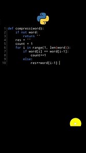 Compress a string in python #short #foryou
