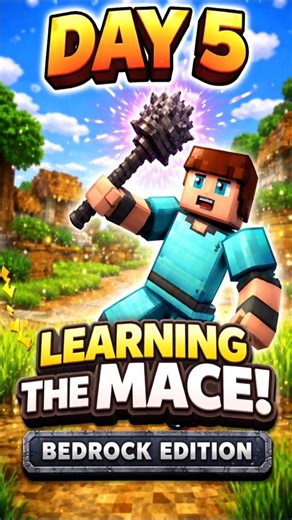 How to Learn Mace PvP in Minecraft (MCPE / Bedrock / Java) ⚔️🔥