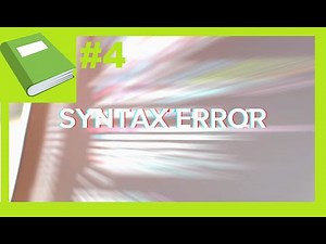 Invalid SYNTAX ERROR in python - WHAT it is and how to SOLVE it?