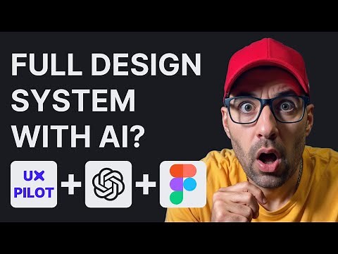 AI Built My Design System (with Figma + ChatGPT + UX Pilot)