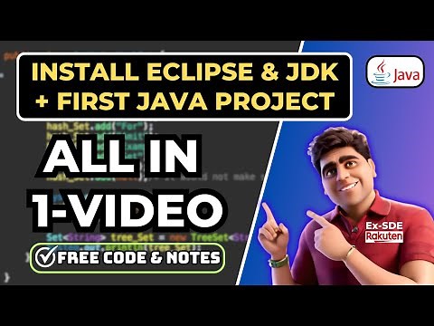 🔥 Run Java Project in Terminal, Install Eclipse IDE & JDK: Full Simple Tutorial