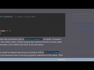How to Fix a Promise Not Working Inside a Recursion Function in Node.js