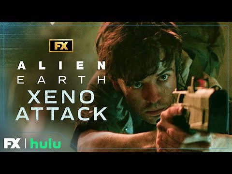 Xenomorph Attacks Hermit (Alex Lawther) - Scene | Alien: Earth | FX