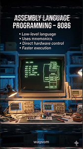 8086 Assembly Language programming #education #8086microprocessor #facts #engineeringshorts #learn