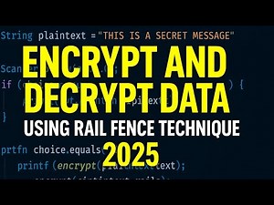 Rail Fence Cipher Explained: Easy Encryption & Decryption Tutorial