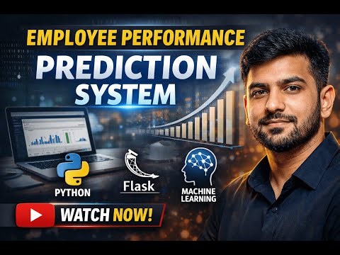 📌 Employee Performance Prediction System | Flask Web Application