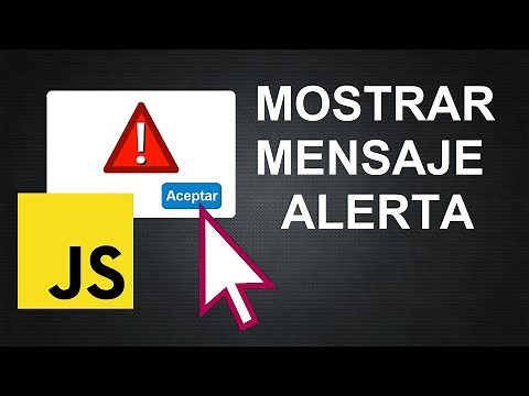Mostrar mensaje de alerta en JavaScript
