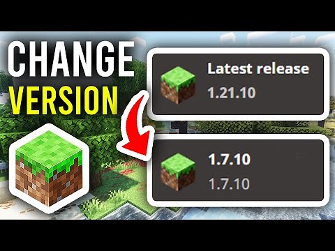 How To Change Your Version Of Minecraft Java Edition - Step By Step