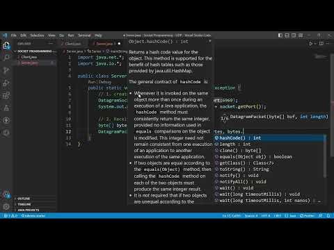 5.2.2 Socket programming using UDP | Network Programming | Advanced Java Programming
