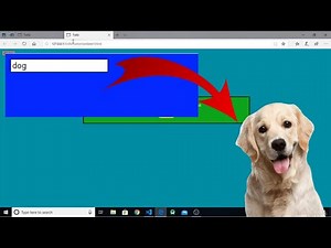 Functional search bar/box in Html JavaScript | English version