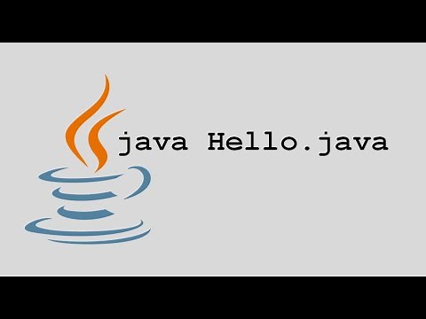 Shortcut: Run a Java program from source code file