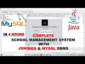 Complete School Management System integrated with MYSQL & JSWINGS using NETBEANS 8.2.