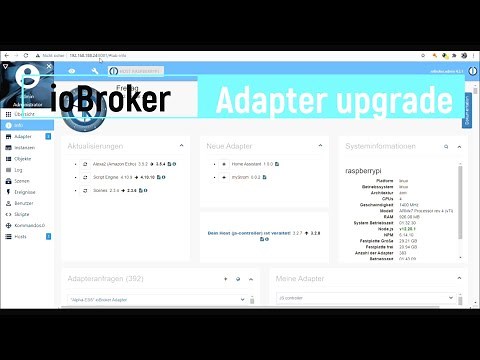 How-to: ioBroker Adapter und js-controller per Console upgraden