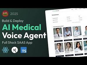 🩺 Build & Deploy AI Medical Voice Agent with Next.js | React, TypeScript, AssemblyAI | HealthCare